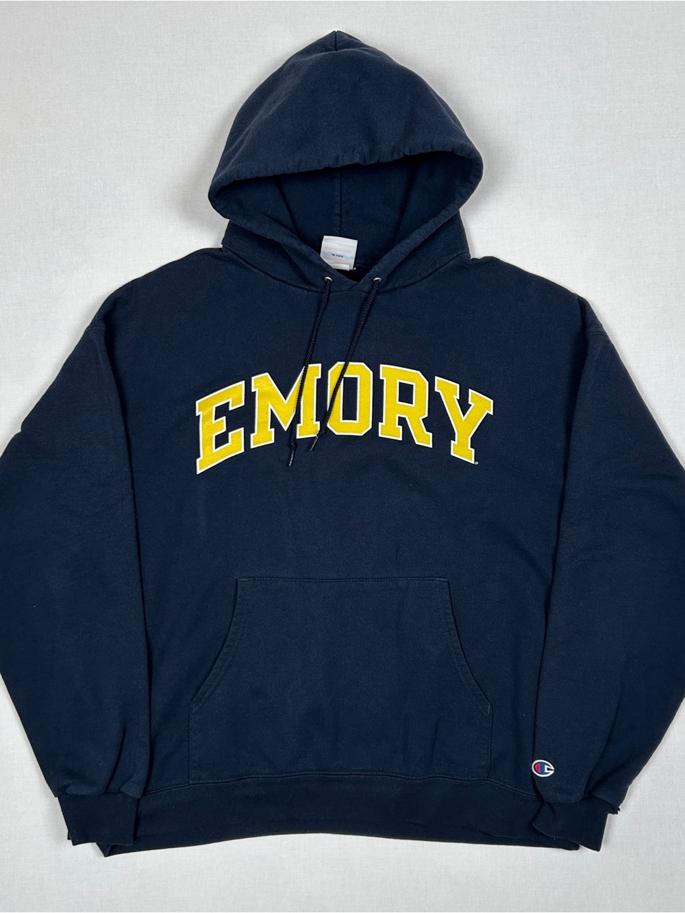 Vintage 2000s Emory Champion Navy Hoodie